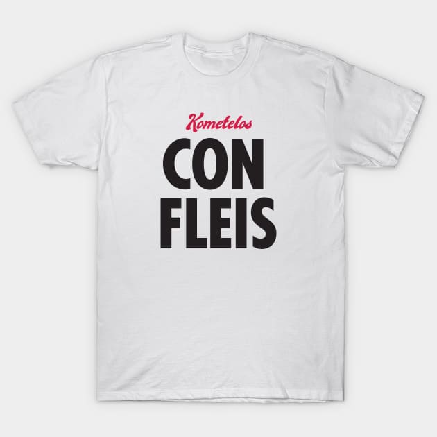 Kometelos, Con Fleis T-Shirt by Heyday Threads